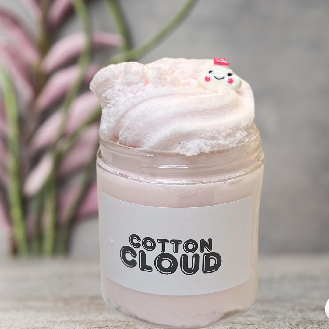 Destress Cotton Cloud Slime with Bubblegum Scent