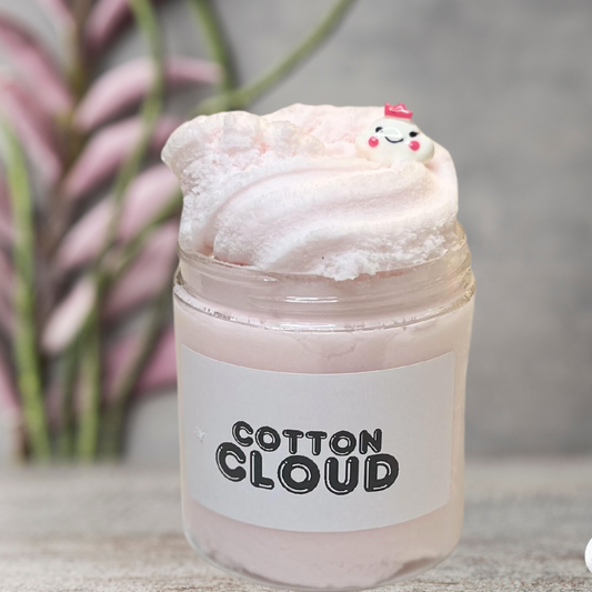 Destress Cotton Cloud Slime with Bubblegum Scent